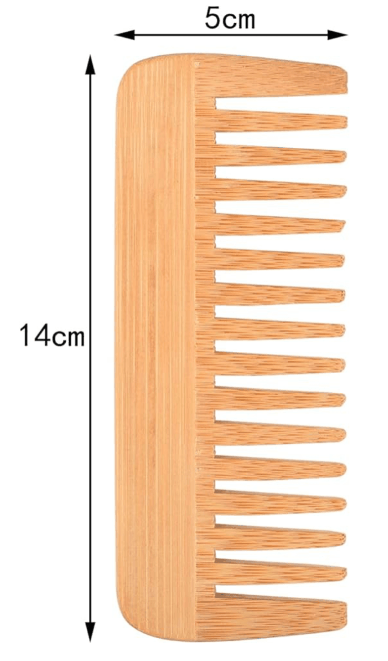 Wide Tooth Bamboo Comb - Dot & Lola