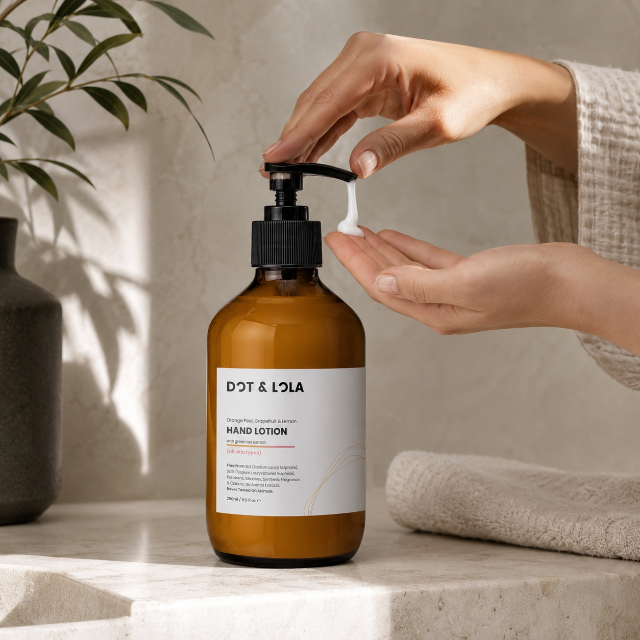 Organic Citrus Hand Lotion For All
