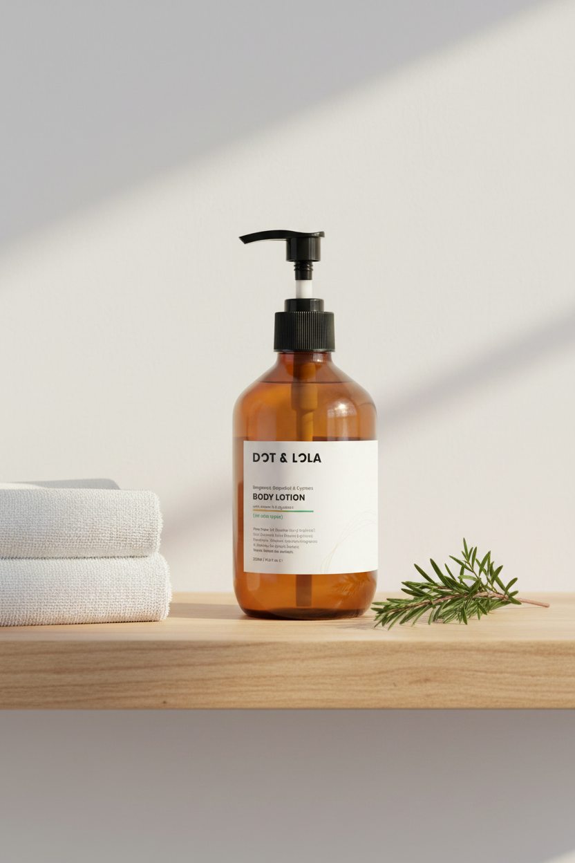 Body Lotion shelf