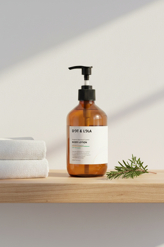 Body Lotion shelf