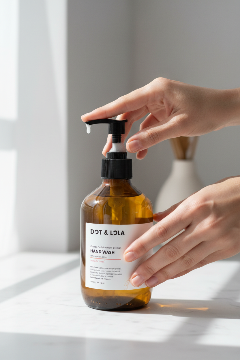 Hand Wash pumping
