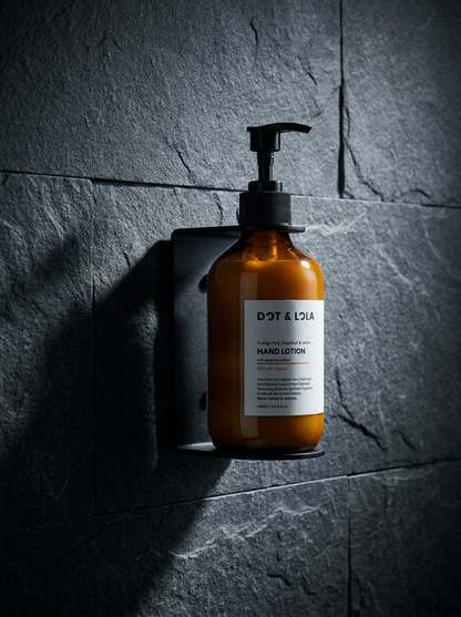 Matt Black Single Wall Bottle Bracket
